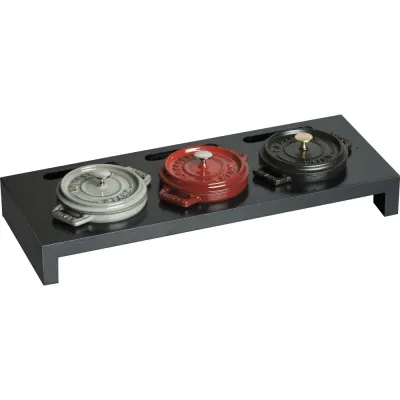 STAUB Подставка для 3 мини-кокотниц черная EAN 3272341907004