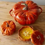 STAUB Мини-кокотница 500 мл 12 см тыква черная EAN 4009839397271 — фото 3