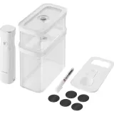 Zwilling Стартовый набор для вакуумной упаковки Fresh & Save Cube - серый пластик M EAN 4009839665431 — фото 1