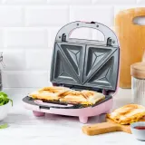 GreenChef Вафельница Green Chef 3 в 1 с тостером розовая EAN 4894871032835 — фото 2