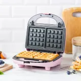 GreenChef Вафельница Green Chef 3 в 1 с тостером розовая EAN 4894871032835 — фото 3