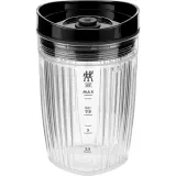 Zwilling Бутылочка для блендера Enfinigy с вакуумной крышкой 300 мл черная EAN 4009839544453 — фото 4