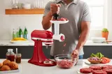 KitchenAid Набор принадлежностей - мясорубка (5KSMFGA) + мясорубка-пюре (5KSMFVSP) EAN 5413184602970 — фото 6