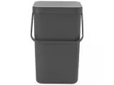 Brabantia Контейнер для мусора Sort & Go 25 л серый EAN 8710755129940 — фото 1