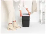 Brabantia Контейнер для мусора Sort & Go 25 л серый EAN 8710755129940 — фото 2