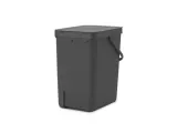 Brabantia Контейнер для мусора Sort & Go 25 л серый EAN 8710755129940 — фото 7