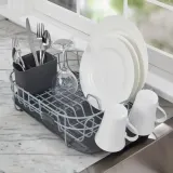 KitchenAid Сушилка для посуды 44,6x32x16 см низкопрофильная серая EAN 5057982102463 — фото 2