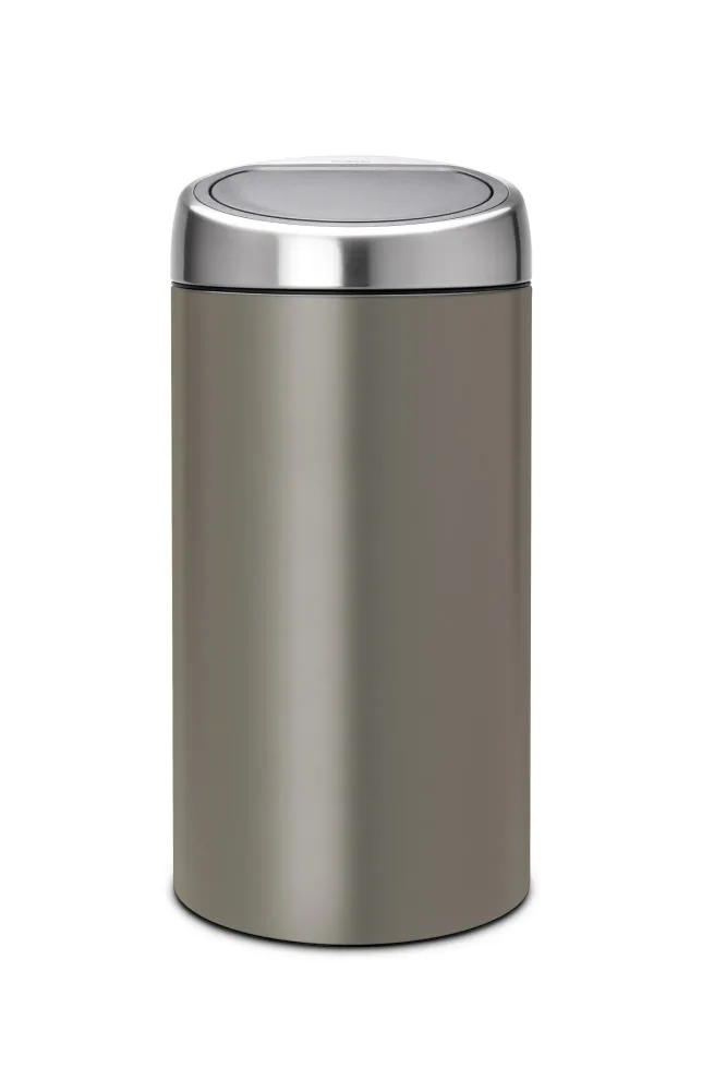 Brabantia Контейнер для мусора Touch Bin 2x20 л платиновый EAN 8710755403101