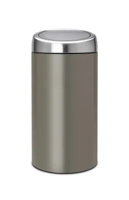 Brabantia Контейнер для мусора Touch Bin 2x20 л платиновый EAN 8710755403101