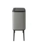Brabantia Bo Touch 11+23л мусорный контейнер для минерального бетона серый EAN 8710755127243 — фото 7