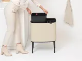 Brabantia Контейнер для мусора Bo Touch 11+23 л бежевый EAN 8710755201585 — фото 4