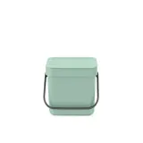 Brabantia Корзина для мусора Sort & Go 3 л Jade Green EAN 8710755211683 — фото 1