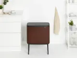 Brabantia Контейнер для мусора Bo Touch 11+23 л коричневый EAN 8710755208621 — фото 2