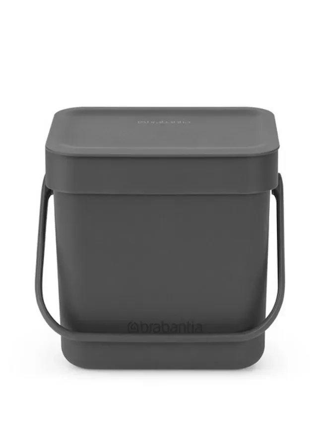 Brabantia Контейнер для мусора Sort & Go 3 л серый EAN 8710755209888