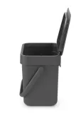 Brabantia Контейнер для мусора Sort & Go 3 л серый EAN 8710755209888 — фото 6