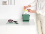 Brabantia Контейнер для мусора Sort & Go 3л зеленый EAN 8710755129865 — фото 4