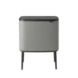 Brabantia Контейнер для мусора Bo Touch 3x11 л серый EAN 8710755127229 — фото 1