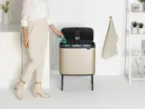 Brabantia Контейнер для мусора Bo Touch 3x11l для переработки металлического золота EAN 8710755304644 — фото 2
