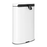 Brabantia Контейнер для мусора с плоской спинкой 40 л белый EAN 8710755485244 — фото 7