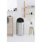 Brabantia Контейнер Touch Bin 10+23 л для раздельного сбора мусора полированный EAN 8710755115004 — фото 2