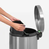 Brabantia Контейнер для мусора Twin Bin 2x20 л матовый EAN 8710755424229 — фото 7