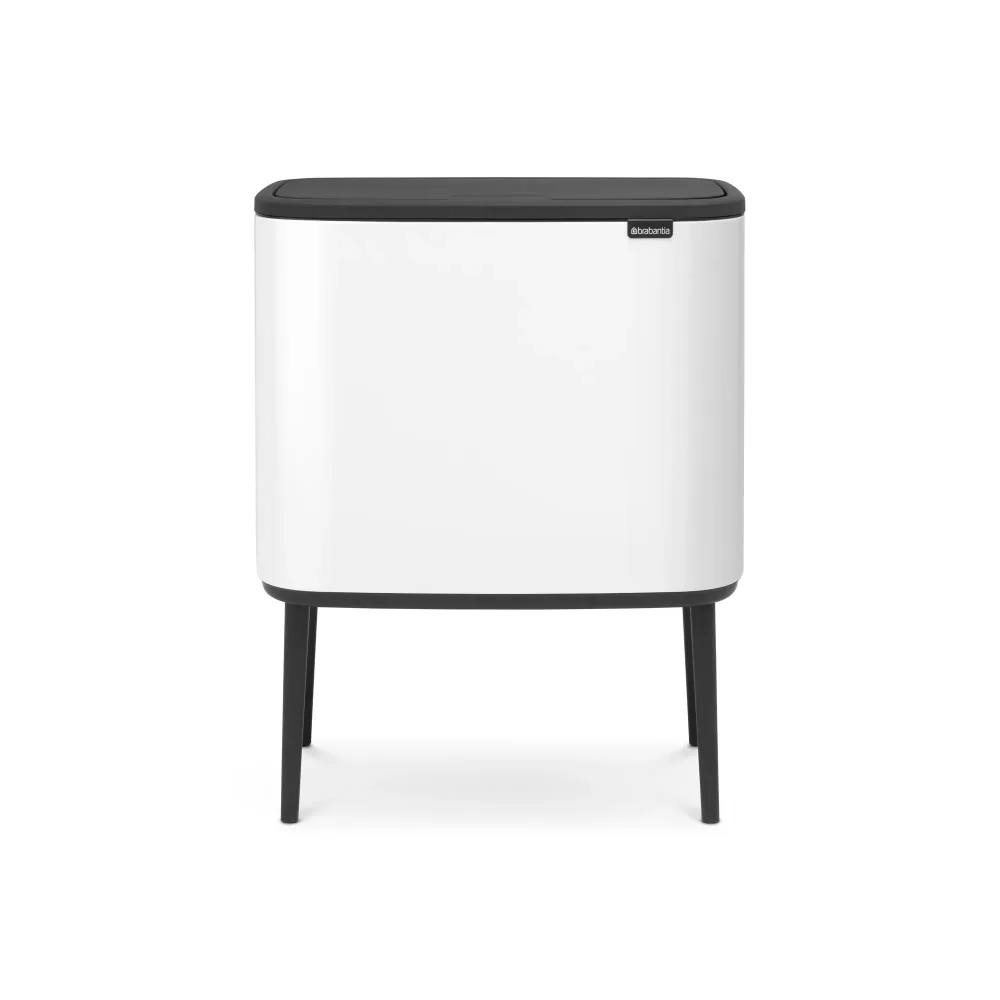 Brabantia Контейнер для мусора Bo Touch 11 л + 23 л белый EAN 8710755313547
