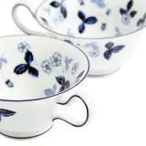 Wedgwood Набор из 2 чайных чашек Wild Strawberry 177 мл с блюдцами Ink Blue EAN 701587481663 — фото 7