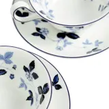 Wedgwood Набор из 2 чайных чашек Wild Strawberry 177 мл с блюдцами Ink Blue EAN 701587481663 — фото 8