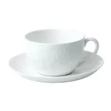 Wedgwood Чайная чашка White Wild Strawberry 200 мл с блюдцем EAN 701587350174 — фото 1