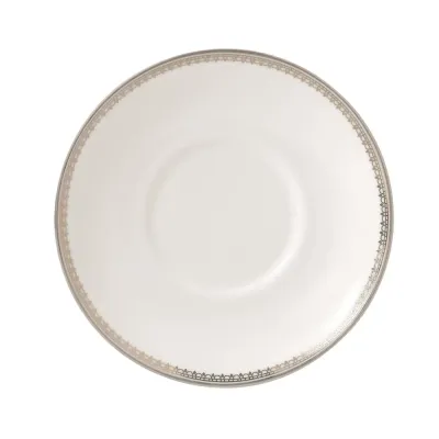Wedgwood Блюдце для кофейной чашки Vera Wang Lace Platinum 12,5 см EAN 032677984604