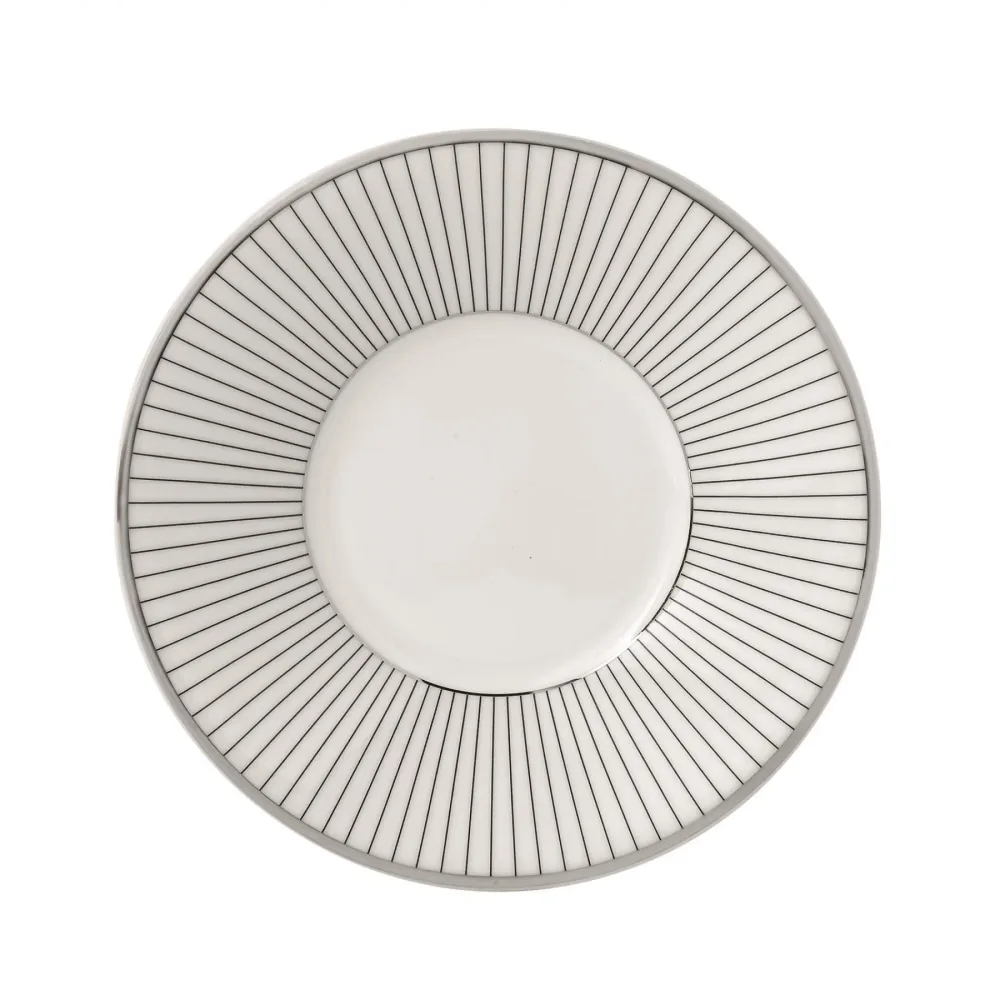 Wedgwood Блюдце Jasper Conran Pin Stripe 12 см для чашки эспрессо EAN 091574082905