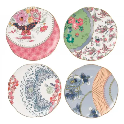 Wedgwood Набор из 4 тарелок для завтрака Butterfly 20 см EAN 091574178837