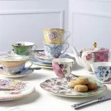 Wedgwood Чайная чашка Butterfly Yellow 180 мл с блюдцем EAN 091574178752 — фото 5