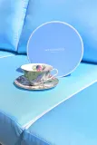 Wedgwood Чайная чашка с блюдцем Бабочка зеленая 180 мл EAN 091574178745 — фото 2