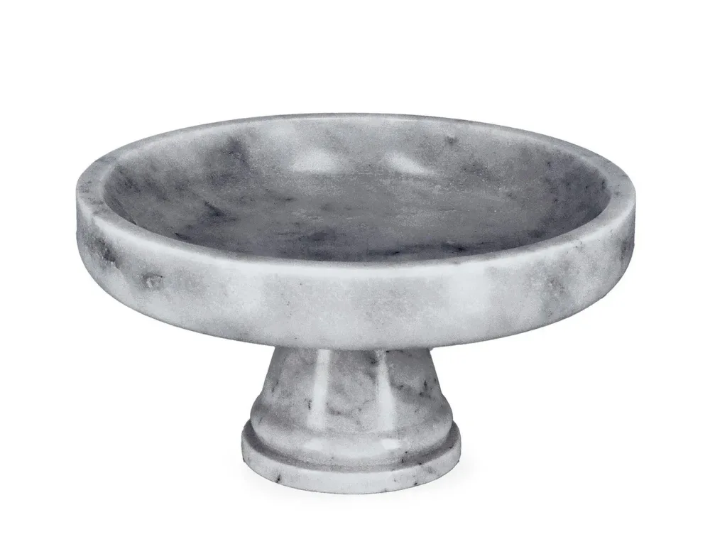 Mensa Home Декоративная миска на ножке Kandy 25x12,5 см серая EAN 00987424
