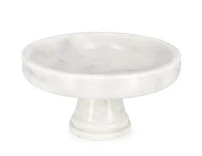 Mensa Home Декоративная миска на ножке Kandy 25x12,5 см белая EAN 00987417