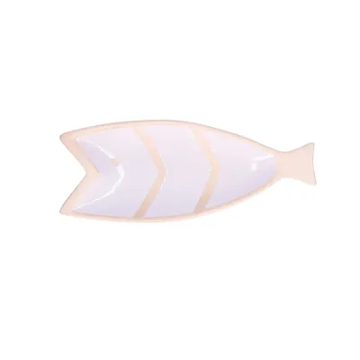 Rituali Domestici Тарелка Pelagicoillogico в форме рыбы 30x12,5 см белая EAN 8027549113437