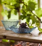 Mensa Home Миска стеклянная 22x5 см синяя Сара EAN 00916875 — фото 2