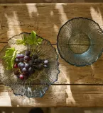 Mensa Home Миска стеклянная 22x5 см синяя Сара EAN 00916875 — фото 3