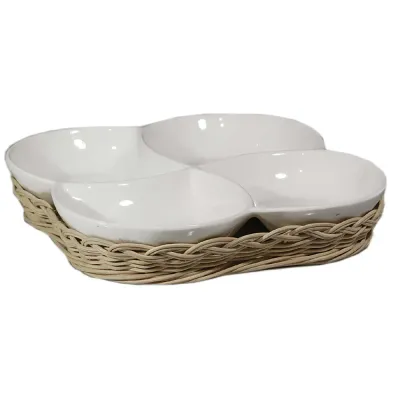 La Porcellana Bianca Корзина Midollino 40x40 см для закусочной тарелки EAN 8027549073588