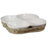 La Porcellana Bianca Корзина Midollino 40x40 см для закусочной тарелки EAN 8027549073588 — фото 1