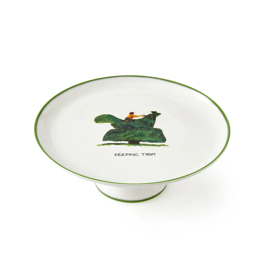 Spode Блюдо Kit Kemp Doodle 27x9,4 см на ножке EAN 749151786363
