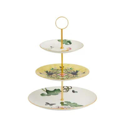 Wedgwood Трехъярусный поднос для демонстрации Wonderlust Waterlily EAN 701587466394