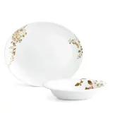 Wedgwood Набор овальная чаша + блюдо Vera Wang Jardin EAN 701587394079 — фото 1