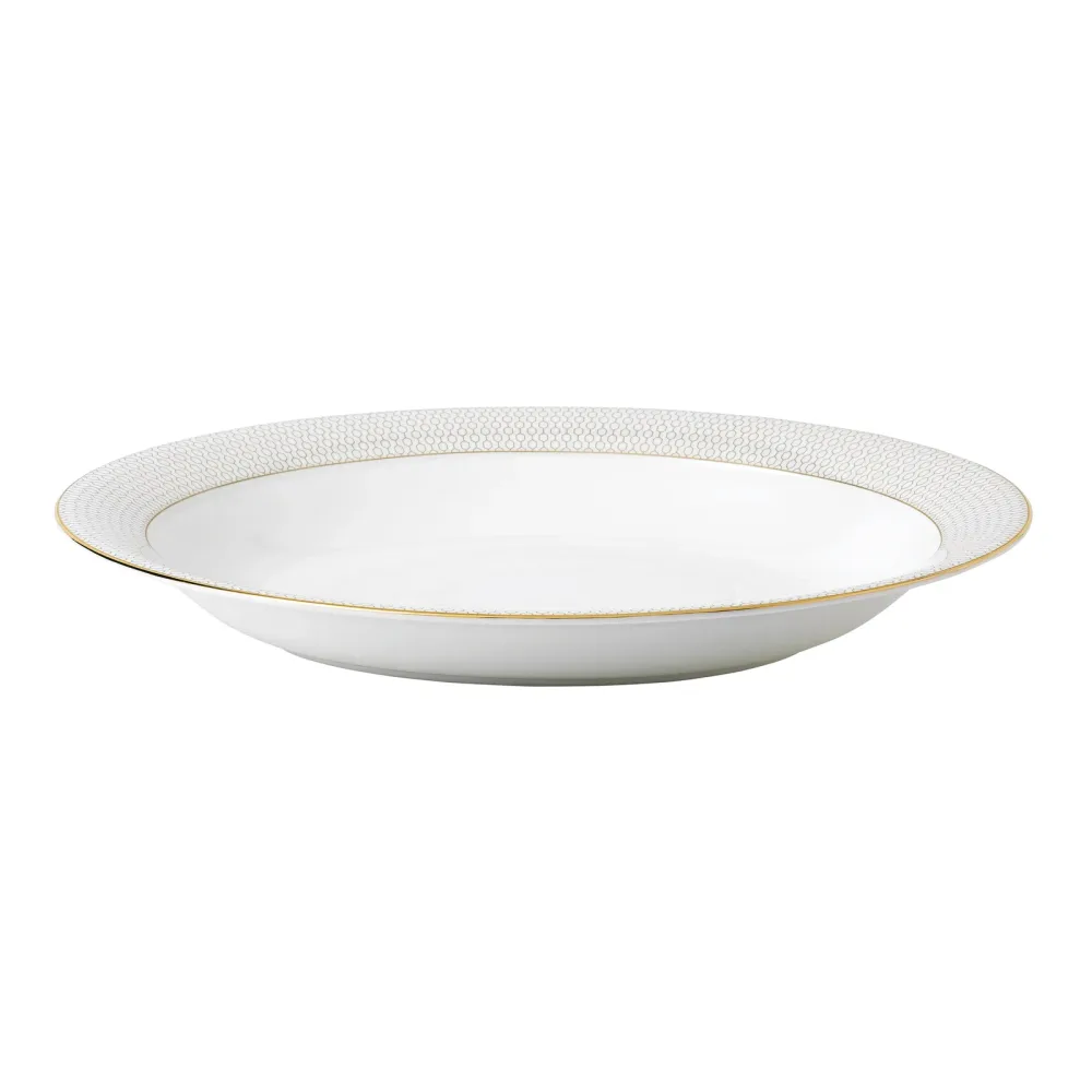 Wedgwood Овальная миска Gio Gold 35 см EAN 701587230018