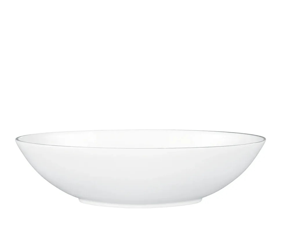 Wedgwood Овальная миска Jasper Conran Platinum 30,5 см EAN 032677937563