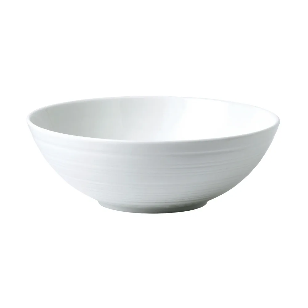 Wedgwood Jasper Conran Белая миска Strata 18 см EAN 701587293761