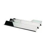 Alessi V Tray стальной сервировочный поднос 45 см EAN 8003299345960 — фото 1