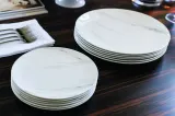 Wedgwood Овальное блюдо Vera Wang Venato Imperial 35 см EAN 701587317443 — фото 2