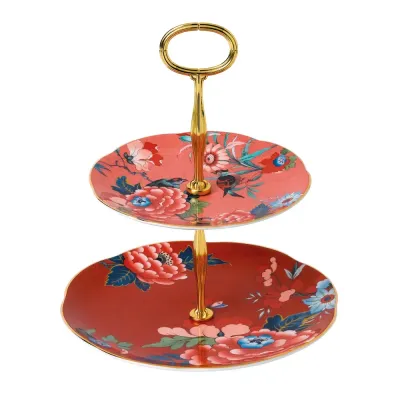 Wedgwood Etagere II Peonia Blush red EAN 701587384353